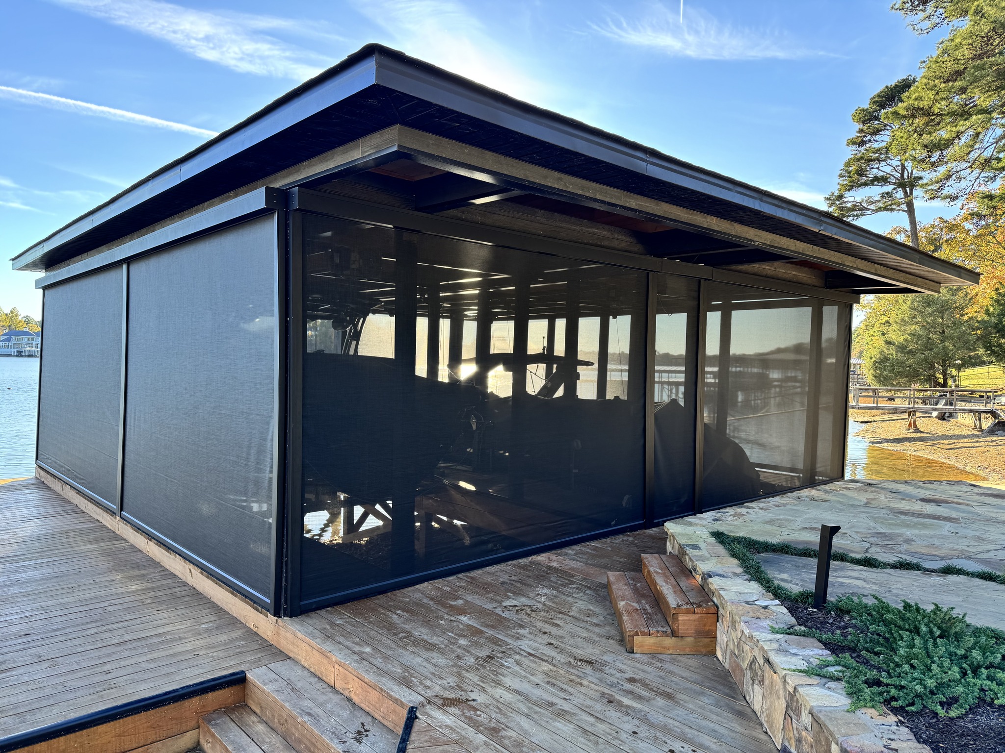 Motorized Shade Installation in Dallas